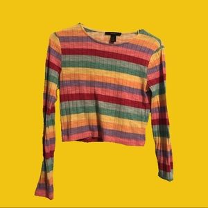 Rainbow Crop Top